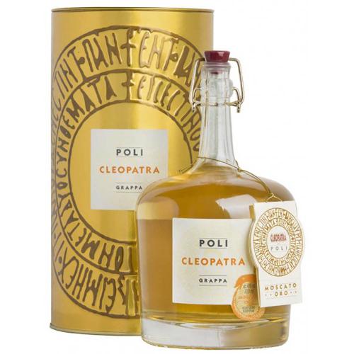 Grappa di Moscato Oro Cleopatra Poli Jacopo in Astuccio 70 Cl