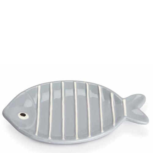 Piatto Acqua di Mare Celeste Ovale Egan 31X17