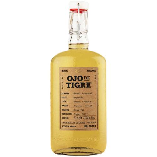 Mezcal Reposado Artesanal Ojo De Tigre 70 Cl