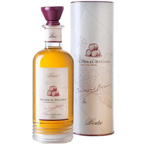 Grappa Invecchiata in Botti di Marsala Oltre il DiLidia Distillerie Berta 70 Cl in Astuccio