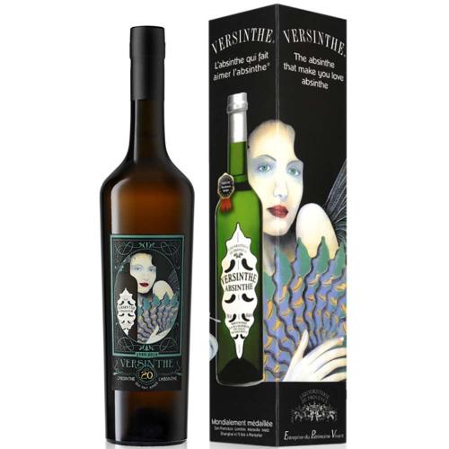 Assenzio Absinthe con cucchiaino Versinthe Liquoristerie de Provence 70 Cl
