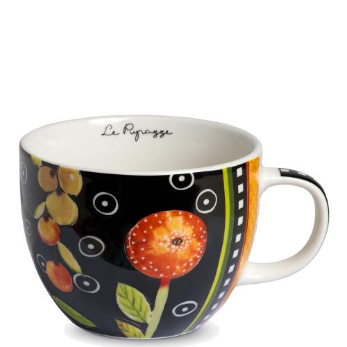 Tazza Colazione Le Pupazze Nera Egan Ml 600